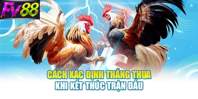 Cách xác định thắng thua khi kết thúc trận đấu