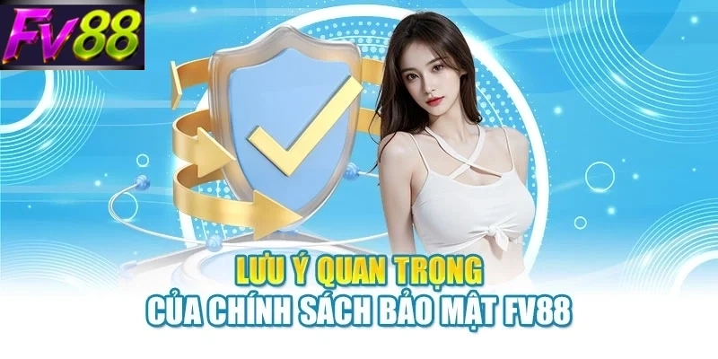 luu y quan trong cua chinh sach bao mat fv88 Lưu ý quan trọng của chính sách bảo mật FV88